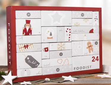 schönsten Adventskalender für Foodies 2018