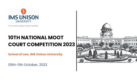 Th National Moot Court Competition School Of Law Ims Unison