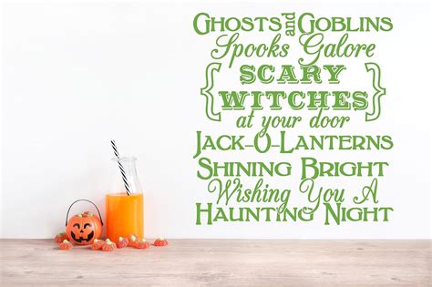 Amazon X Halloween Collage Poem Ghosts Goblins Spooks Scary