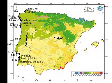 K Ppen Geiger Climate Classification For The Iberian Peninsula And