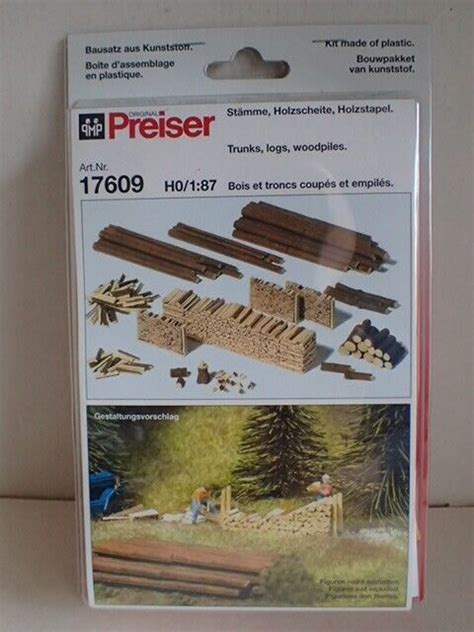 Preiser St Mme Holzscheite Und Holzstapel Zubeh R Wald Holz H