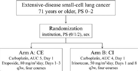 Figure 1 From A Phase II III Study Comparing Carboplatin And Irinotecan