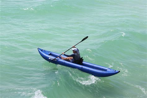 Self Bailing PRO Ocean Inflatable Kayak by Saturn