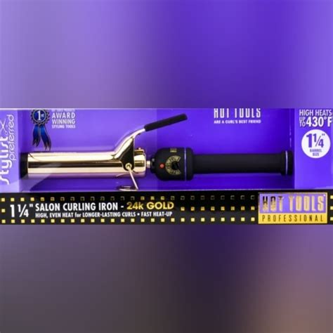 Hot Tools Hair New Hot Tools 14 Xl Long Barrel 24k Gold Curling Iron Poshmark