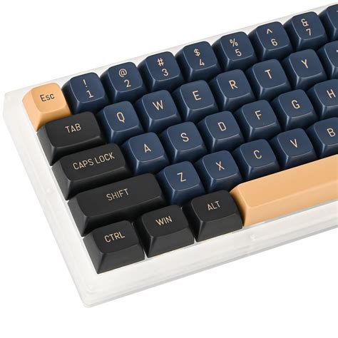 Buy Fogruaden PBT Blue Samurai Keycaps 163 Keycap Set Double Keycaps