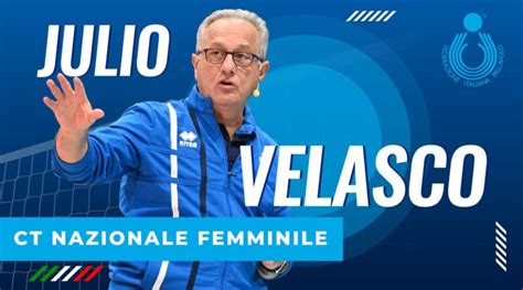 Julio Velasco Il Nuovo Ct Della Nazionale Femminile Di Volley