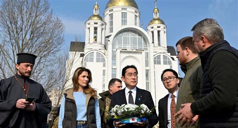 Japan Prime Minister Kishida Makes Surprise Visit To Ukraine To Meet