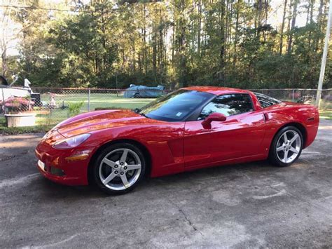 6th Gen Red 2006 Chevrolet Corvette Automatic For Sale Corvettecarplace