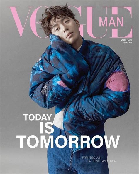 パク・ソジュン香港版「vogue Man」創刊号の表紙を2種類で飾る！ K Plaza