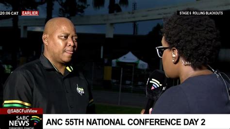 Anc 55th National Conference Day 2 I Anc Head Of Presidency Sibongile Bhesani Youtube