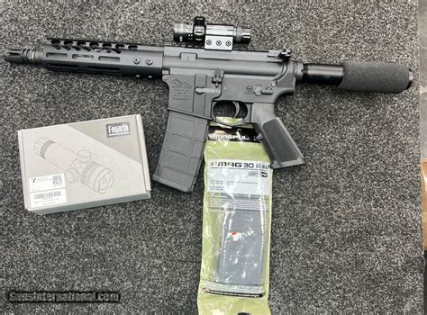 Anderson Manufacturing Am 15 Ar Pistol 7 5 Green Laser