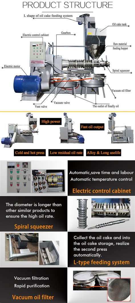 cold and hot press screw model oil press machine-Henan Lewin Industrial Development Co., Ltd.