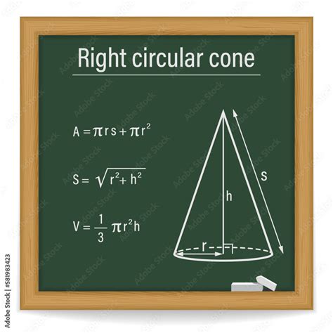 A Volume Of Cone Formula