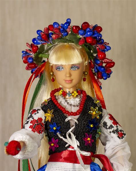 Ukrainian Doll Lemko Bride Etsy Bride Dolls Ukrainian Brides