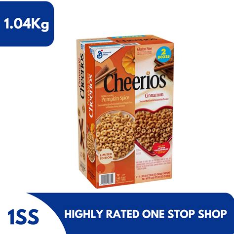 General Mills Cheerios Limited Edition Pumpkin Spice And Cinnamon Cereal