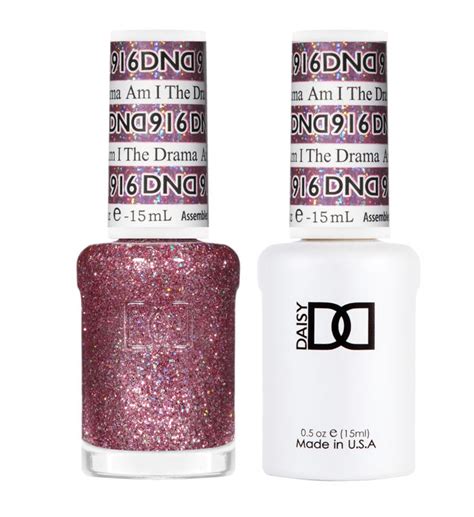 Dnd Polish Duo Super Glitter Am I The Drama 916 Scarlett Nail Supplies