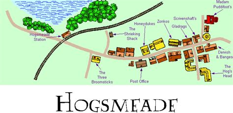 Map Of Hogwarts And Hogsmeade - Fall Premieres 2024