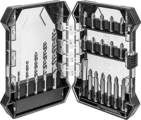 GRAPHITE Bitset Boorset Metaal 22 Delig Bol