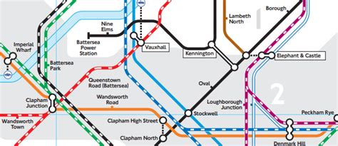 Tube And Rail And Tube Maps Including Northern Line Extension Oyster Fares Central