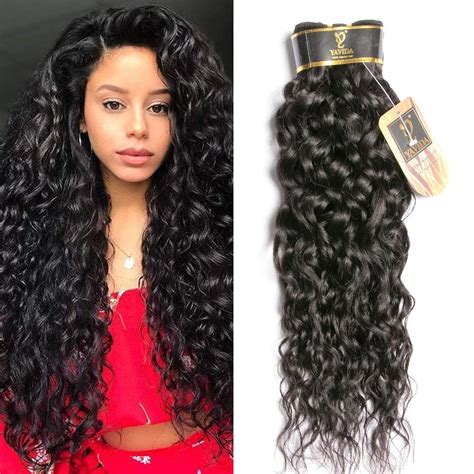 Amazon Single Human Hair Bundle Water Wave Bundle Human Hair Curly