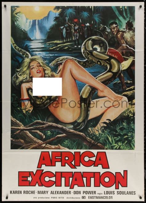 Emovieposter W Africa Erotica Italian P Outrageous Art