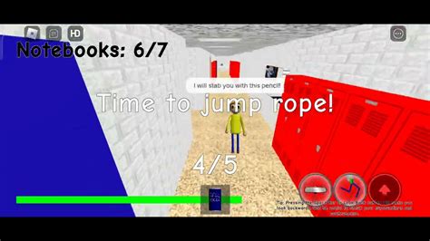 Baldis Basics In Roblox Roblox Baldis Basics Full Gameplay