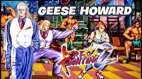 Art Of Fighting 2 Geese Howard Arcade 1994 1080p 60Fps YouTube