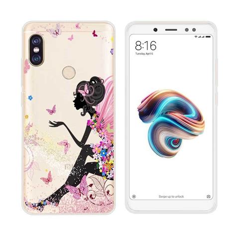 Caso para Xiaomi Redmi Nota 5 5Pro TPU pintado teléfono móvil Shell