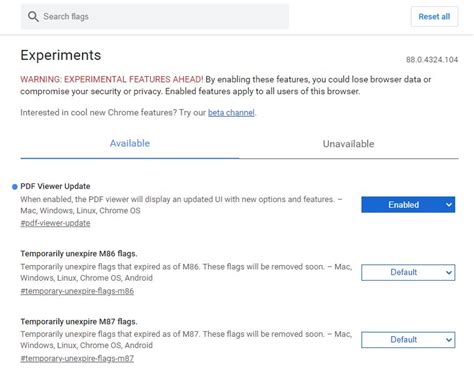 Chrome Flags What It Is And How To Enable Experimental Features In