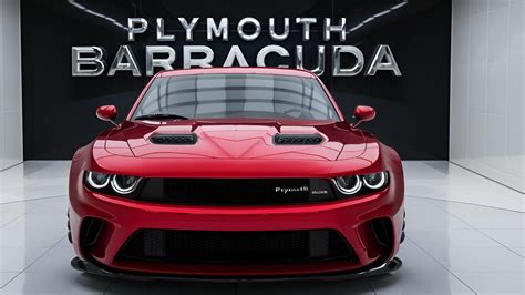 First Look At The 2025 Plymouth Barracuda A Game Changer Youtube