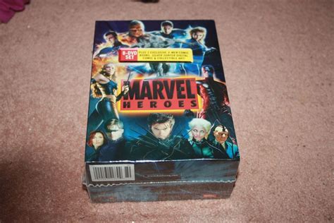 Marvel Heroes Collection Dvd 2009 8 Disc Set Movie Cash Brand New