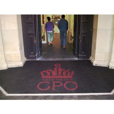 Logo Mat Inlaid Custom Branded Mats Sterling Supplies