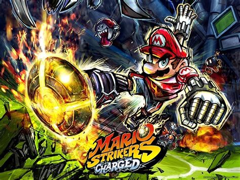 Super Mario Strikers - Super Mario Strikers Charged Wallpaper (5613031 ...