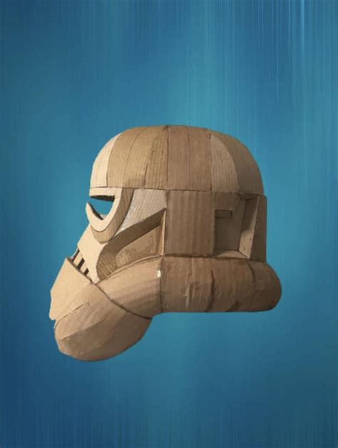 Cardboard Phase 3 Clone Trooper Helmet R Starwars