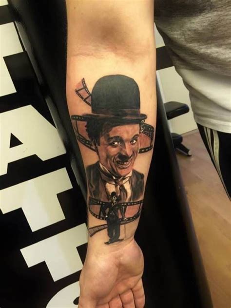 Account Suspended Forearm Tattoos Charlie Chaplin Tattoos