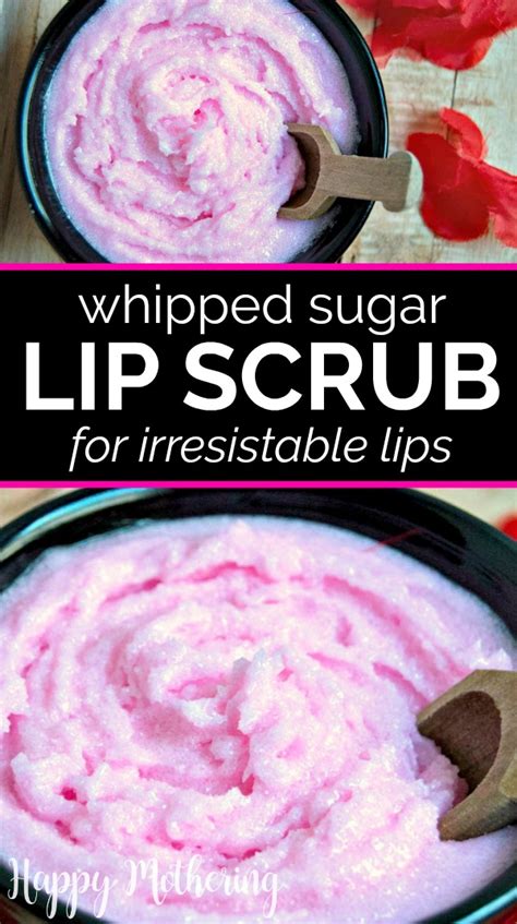 Diy Lip Scrub With Whipped Sugar Artofit