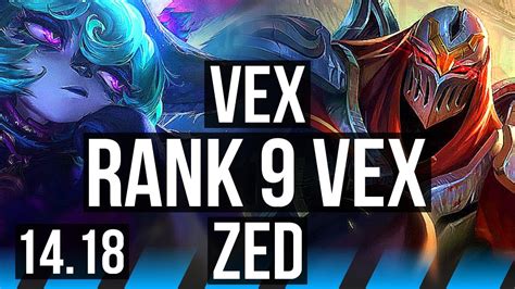 Vex Vs Zed Mid Rank Vex Godlike Na Challenger Youtube