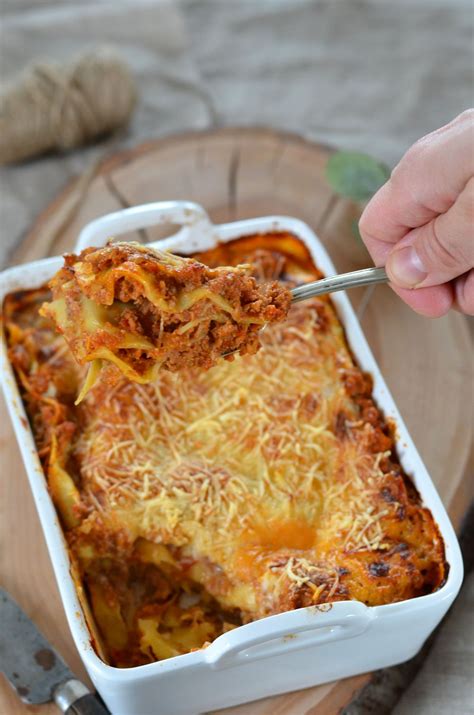 Lasagnes maison à la bolognaise Recette Tangerine Zest