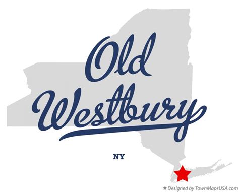 Map of Old Westbury, NY, New York