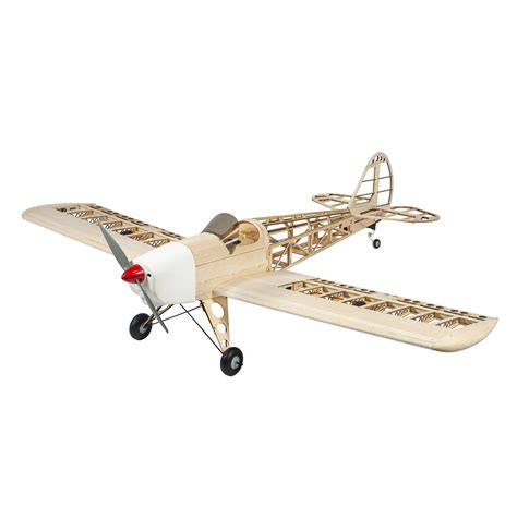 RC Plane Laser Cut Balsa Wood Airplane Spacewalker Frame Without Cover