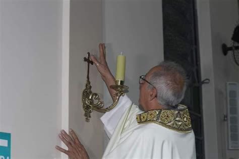 Dom Arnaldo Preside Rito De Dedica O De Igreja E Consagra O Do Altar