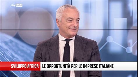 Sky Tg Massimo Dal Checco Presidente Di Confindustria Assafrica E