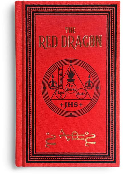 The Red Dragon 2nd Impress Standard Edition Black Letter Press