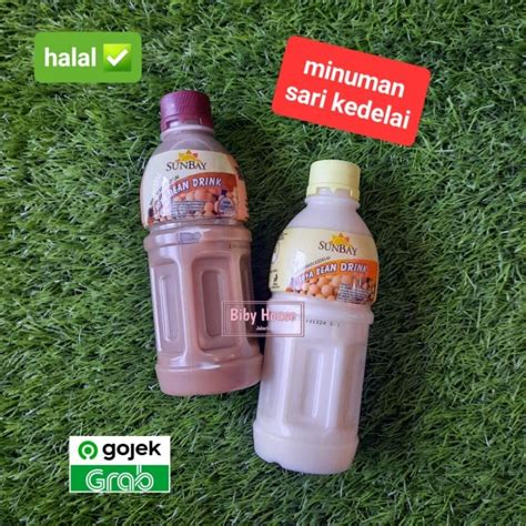 Jual SUSU KEDELAI SARI KEDELAI SOYA BEAN DRINK SUNBAY 320 ML HALAL