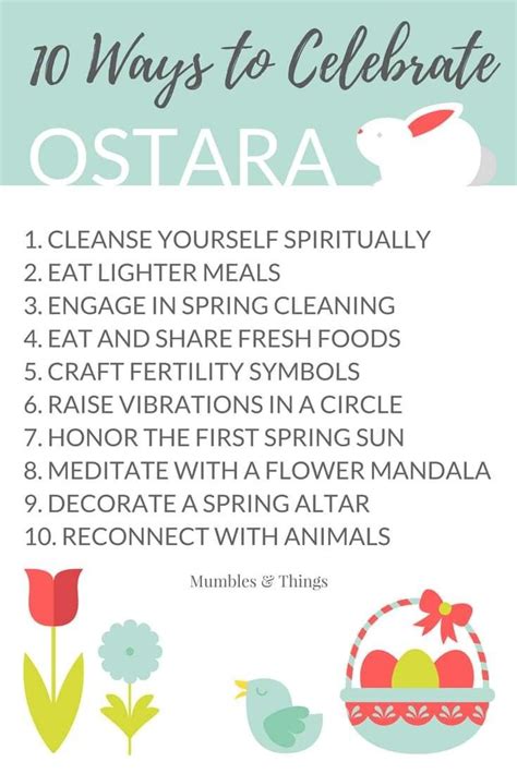 Ways To Celebrate Ostara