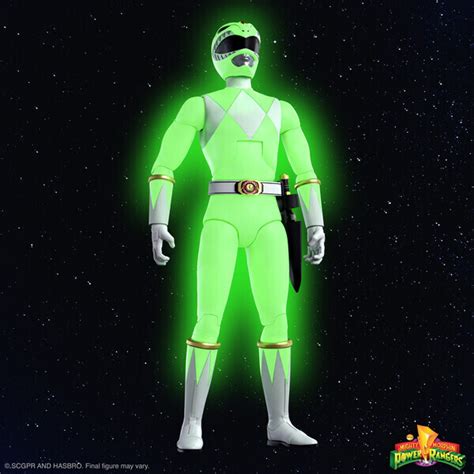 Super7 MMPR Wave 5 Ultimate Mighty Morphin Power Rangers GREEN RANGER