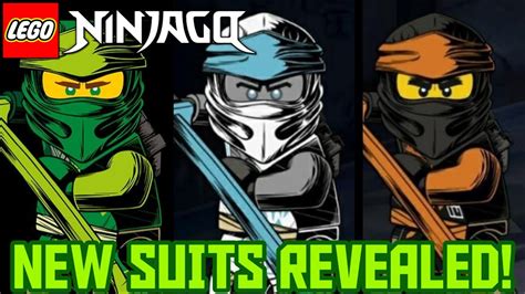 Lego Ninjago 2022 Ninja Suits