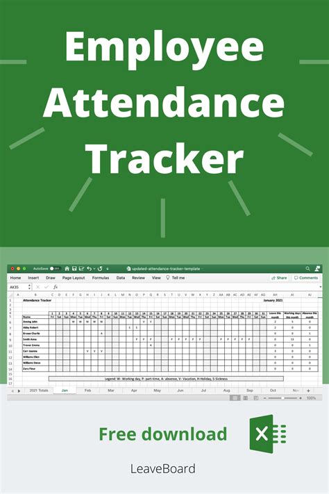 Employee Attendance Calendar Best Calendar Example