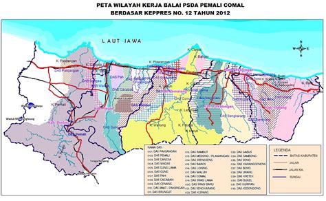 Wilayah Kerja Balai Psda Pemali Comal