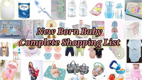 New Born Baby Products New Born Baby Shopping List New Born